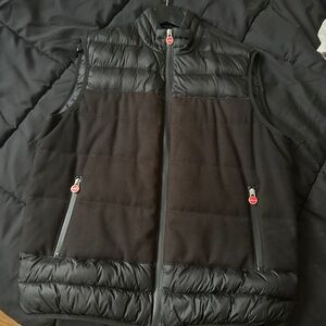 Kiton Vintage Black Quilted Vest